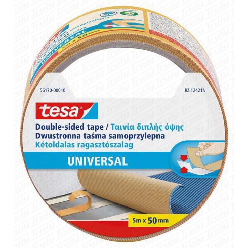 13- Ragasztószalag TESA kétoldalas 50 mm/5 méter - 56170
