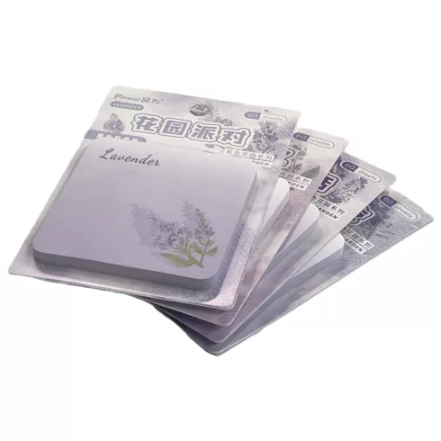 24 - Öntapadós jegyzettömb Levendula - 330318