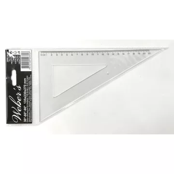 R- Vonalzó Weber's háromszög 60°