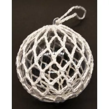 G- Karácsonyfadísz horgolt gömb 671101