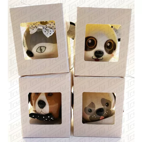 G- Karácsonyfadísz 7cm figurás