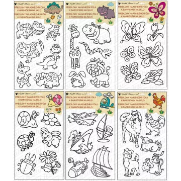 R- Üvegfesték sablon 30x21 cm