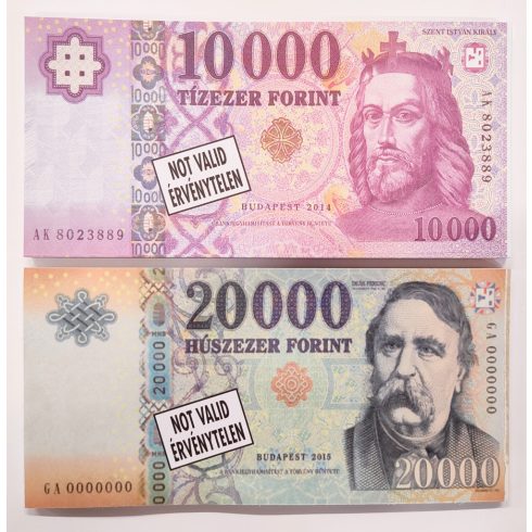 Pénz mintás tépőtömb