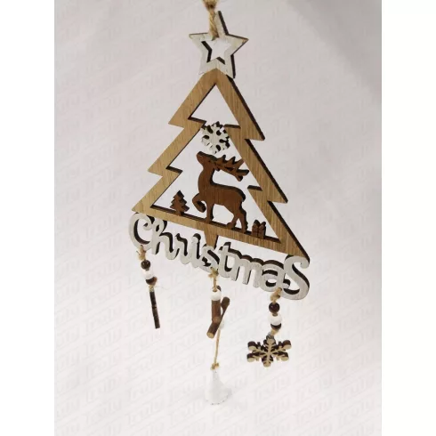 G- Karácsonyi fa ajtódísz 45cm 456653