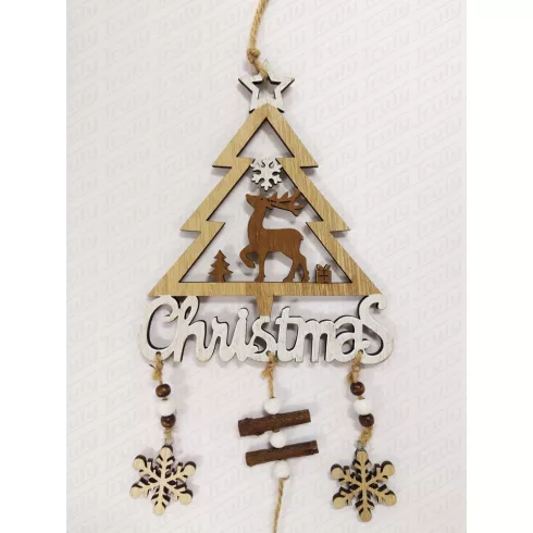 G- Karácsonyi fa ajtódísz 45cm 456653