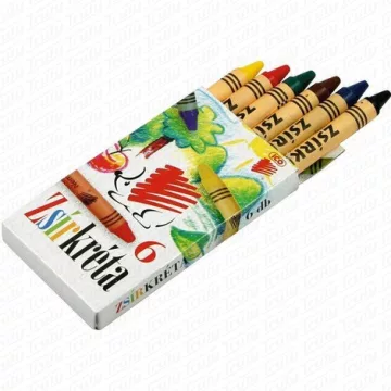 31- Zsírkréta Süni 6 darabos