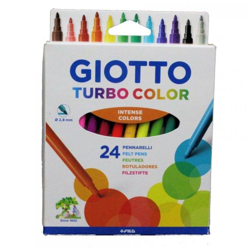 Giotto filc 24 darabos Turbo Color akasztós kivitel