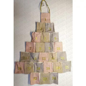 G- Karácsonyi textil adventnaptár 058646