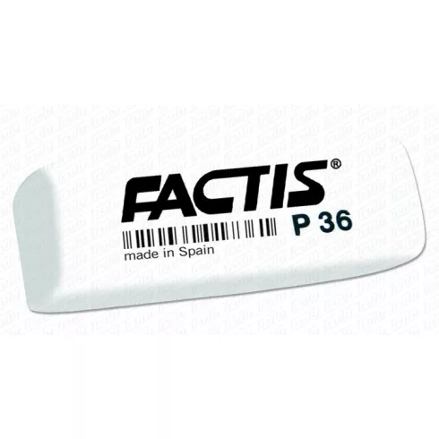 30- Radír Factis P36 fehér