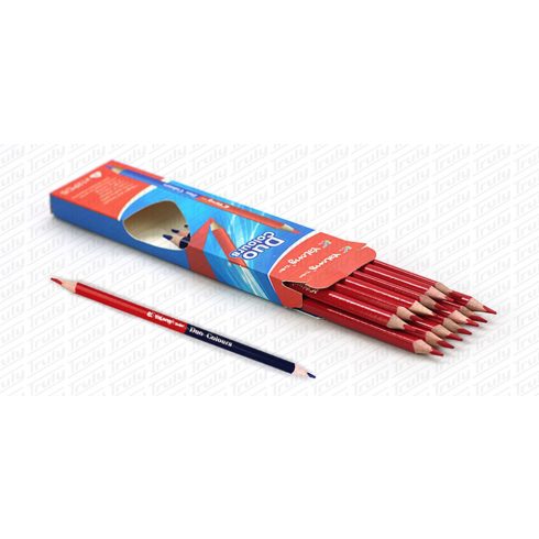 07- Ceruza piros-kék YaLong háromszögletű YL10012