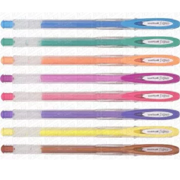 03- Zselés toll Uni pasztell 7 színben UM-120AC