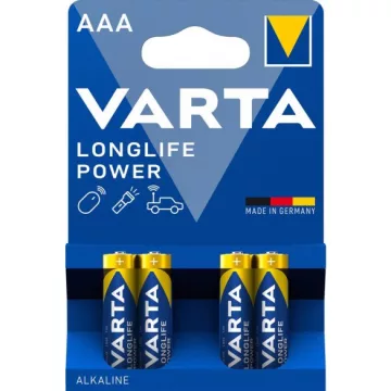 13- Elem Varta mikro AAA Longlife Power LR03 - BL4