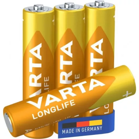 13- Elem Varta mikro AAA Longlife LR03 - BL4