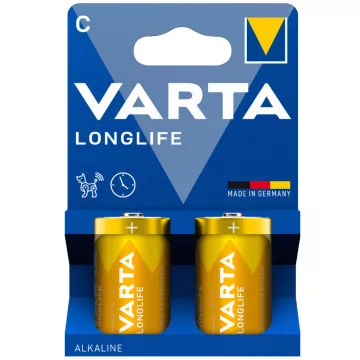 13- Elem Varta Baby "C" Longlife LR14 - BL2