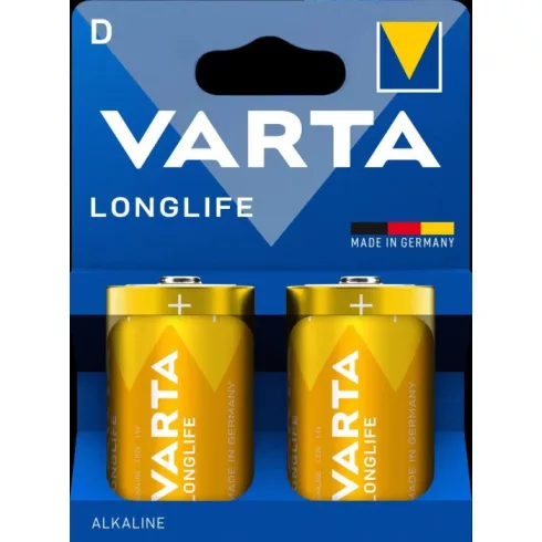 13- Elem Varta Góliát "D" Longlife LR20 - BL2
