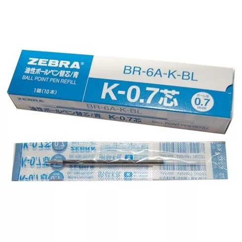 02- Tollbetét Zebra "K" - 3 színben