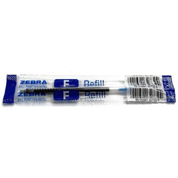 02- Zebra tollbetét műanyag F - kék színben