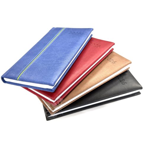 24- Zsebnaptár haránt Premium 2026 - 4 színben